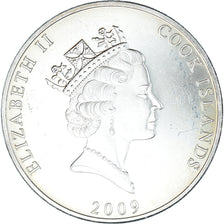 Coin, Cook Islands, Bounty, 1 Dollar, 2009, 1 Oz, AU(50-53), Silver