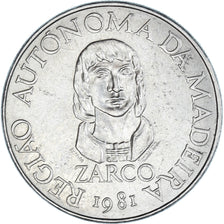 Monnaie, Madère, 100 Escudos, 1981, TTB+, Cupro-nickel, KM:5