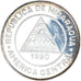 Münze, Nicaragua, 10000 Cordobas, 1990, Albertville '92. BE, SS+, Silber, KM:75