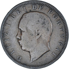 Monnaie, Portugal, Luiz I, 20 Reis, 1883, TB, Bronze, KM:527