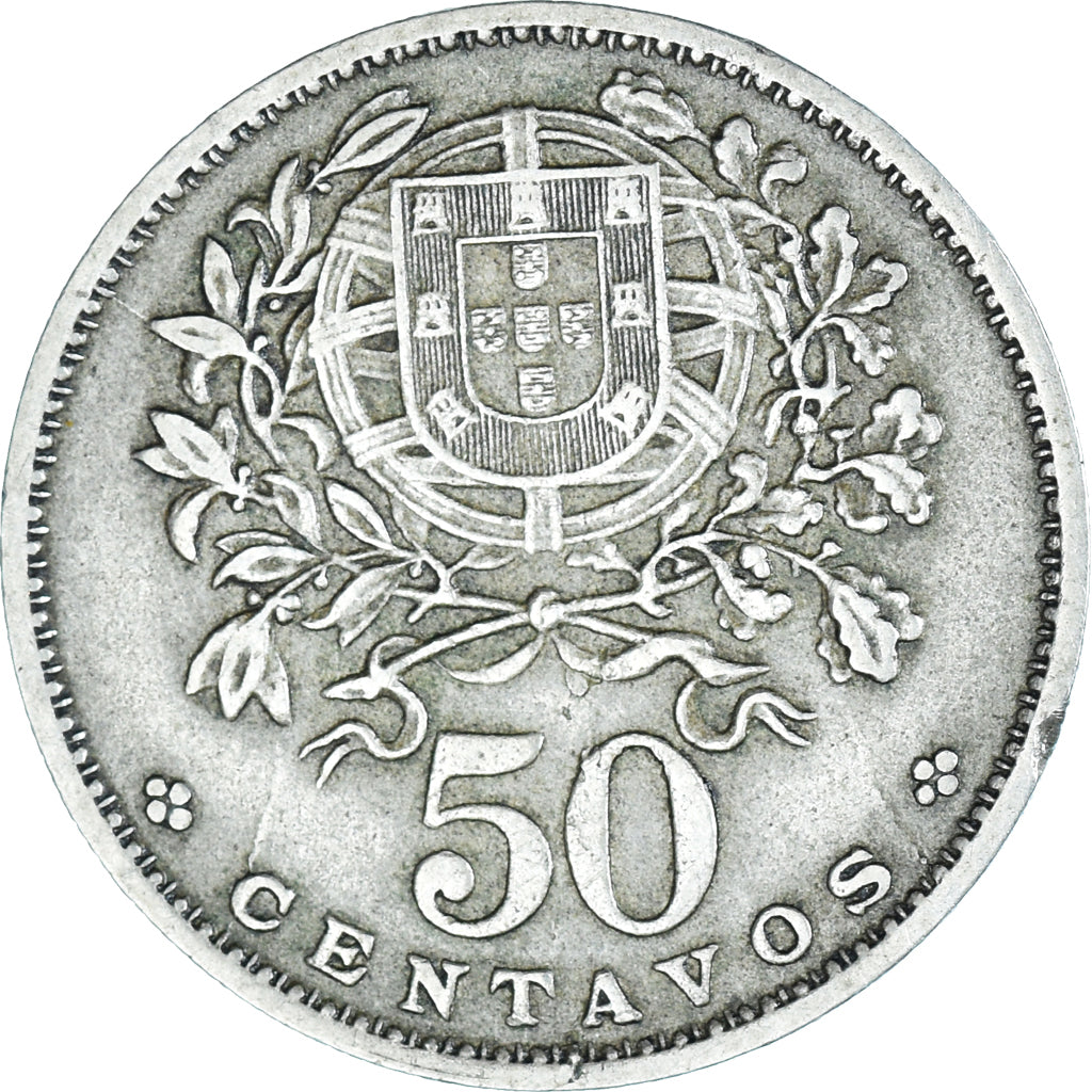 Moeda, Portugal, 50 Centavos, 1940, VF(30-35), Cobre-níquel, KM:577