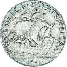 Moneta, Portogallo, 2-1/2 Escudos, 1951, MB+, Argento, KM:580