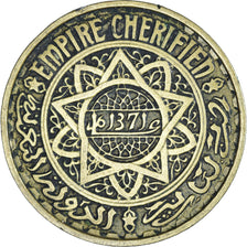 Coin, Morocco, Mohammed V, 50 Francs, AH 1371/1952, Paris, EF(40-45)