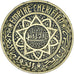 Coin, Morocco, Mohammed V, 50 Francs, AH 1371/1952, Paris, EF(40-45)