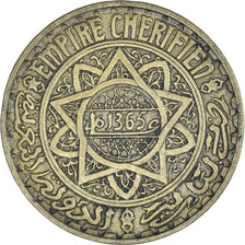 Moneta, Marocco, Mohammed V, 5 Francs, 1365, Paris, BB+, Alluminio-bronzo, KM:43