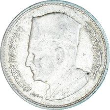 Coin, Morocco, Mohammed V, Dirham, AH 1380/1960, Paris, EF(40-45), Silver, KM:55