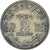 Moneta, Maroko, Mohammed V, 2 Francs, 1945, Paris, AU(50-53), Aluminium-Brąz