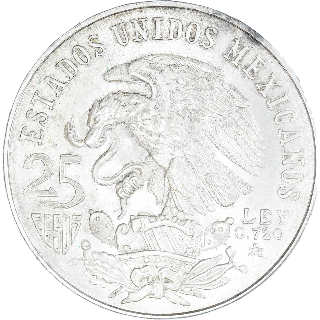 Monnaie, Mexique, 25 Pesos, 1968, Mexico, SUP, Argent, KM:479.1