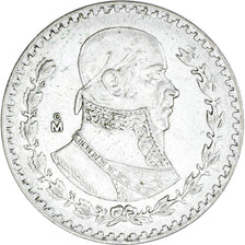 Moneda, México, Peso, 1963, Mexico City, MBC+, Plata, KM:459