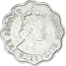 Moeda, Maurícia, Elizabeth II, 10 Cents, 1969, EF(40-45), Cobre-níquel, KM:33