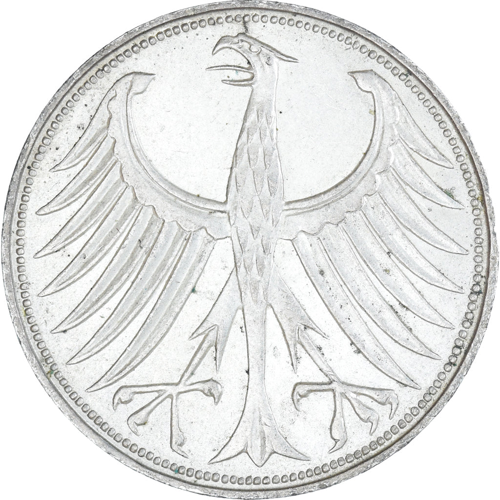 Münze, Bundesrepublik Deutschland, 5 Mark, 1963, Munich, SS, Silber, KM:112.1