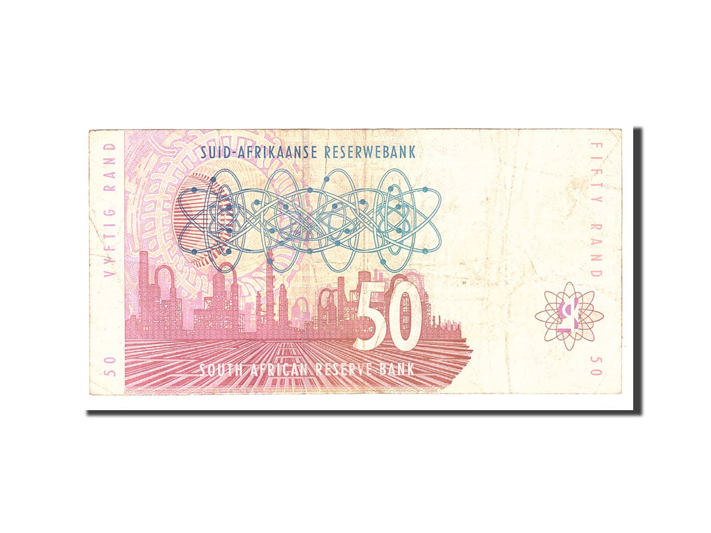 South Africa, 50 Rand, 1992, Undated, KM:125b, EF(40-45)