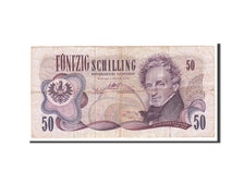 Billete, 50 Schilling, 1970, Austria, KM:144, 1970-01-02, BC+