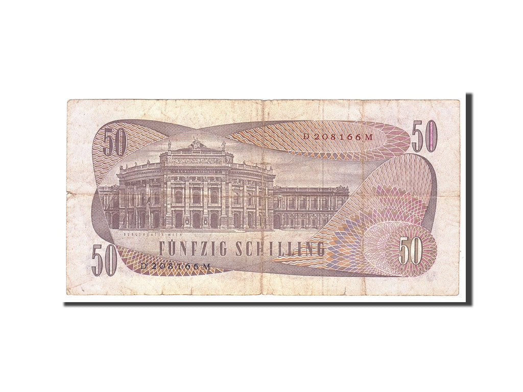 Banknote, Austria, 50 Schilling, 1970, 1970-01-02, KM:144, VF(30-35)