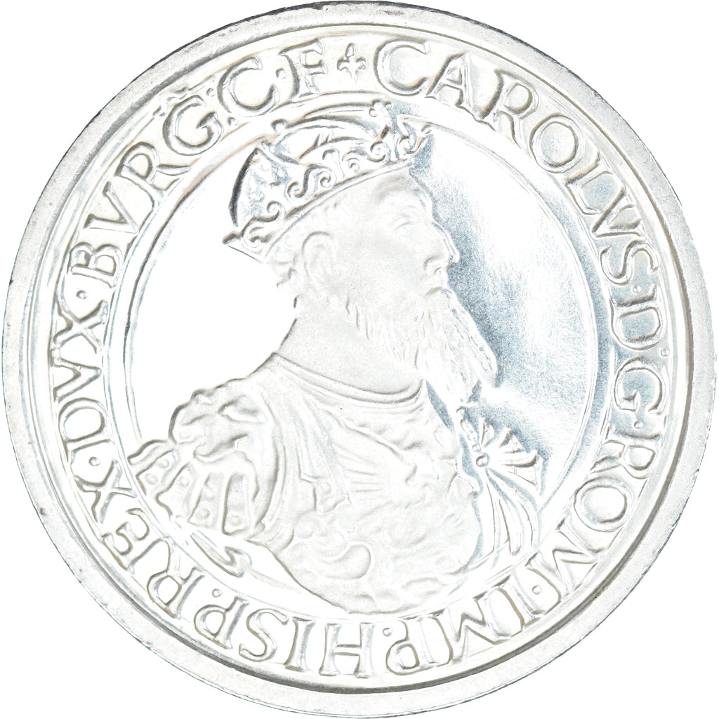 Moneda, Bélgica, 5 Ecu, 1987, SC, Plata, KM:166