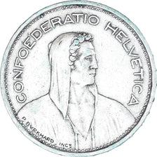 Coin, Switzerland, 5 Francs, 1931, Bern, EF(40-45), Silver, KM:40