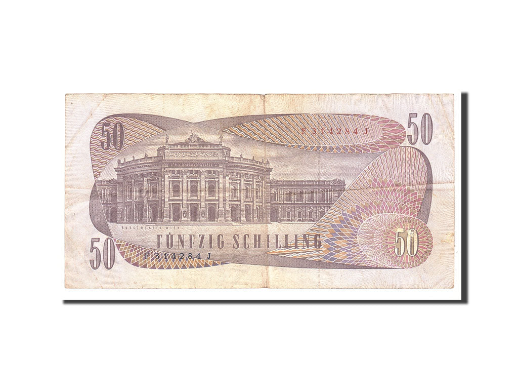 Banknote, Austria, 50 Schilling, 1970, 1970-01-02, KM:144, EF(40-45)