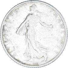 Coin, France, Semeuse, Franc, 1914, Paris, 1 Franc, EF(40-45), Silver, KM:844.1