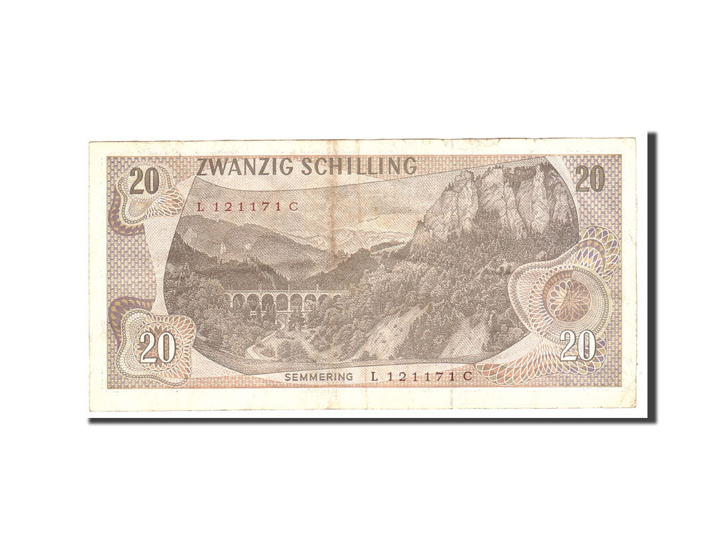Austria, 20 Schilling, 1967, 1967-07-02, KM:142a, EF(40-45)