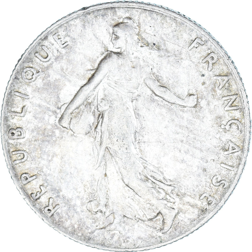 Coin, France, Semeuse, 50 Centimes, 1914, Paris, EF(40-45), Silver, KM:854