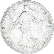 Coin, France, Semeuse, 50 Centimes, 1914, Paris, EF(40-45), Silver, KM:854