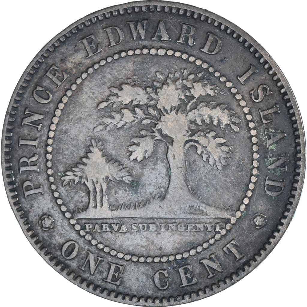 Monnaie, Île-du-Prince-Édouard, Cent, 1871, Royal Canadian Mint, Ottawa, TB+