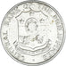 Moneda, Filipinas, 25 Centavos, 1982, MBC+, Maillechort