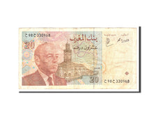Banknote, Morocco, 20 Dirhams, 1996, Undated, KM:67e, EF(40-45)