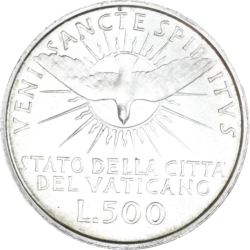Moneta, CITTÀ DEL VATICANO, Sede Vacante, 500 Lire, 1963, Roma, SPL, Argento