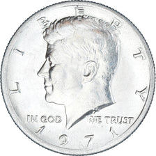 Coin, United States, Kennedy Half Dollar, Half Dollar, 1971, U.S. Mint