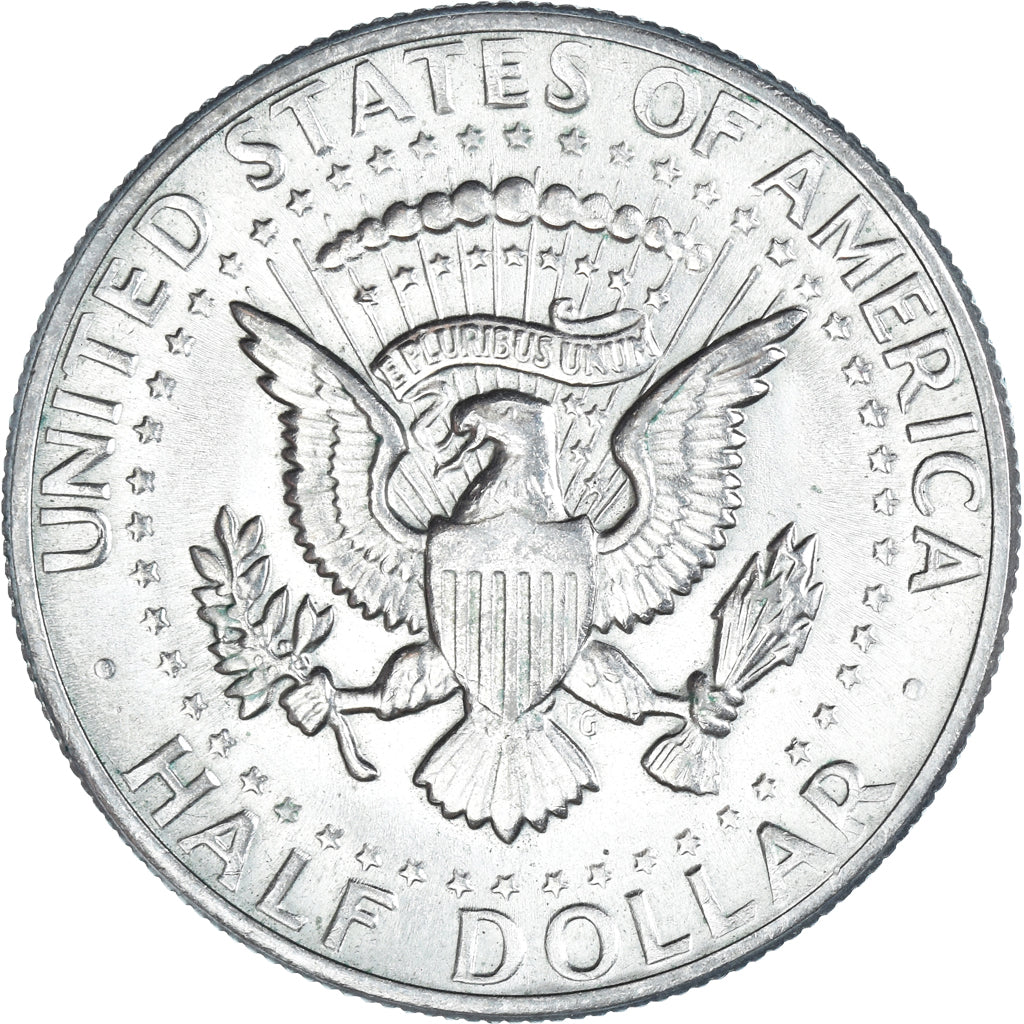 Coin, United States, Kennedy Half Dollar, Half Dollar, 1971, U.S. Mint