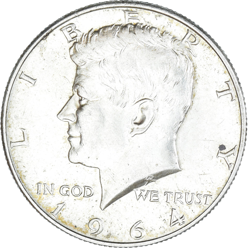 Moneta, Stati Uniti, Kennedy Half Dollar, Half Dollar, 1964, U.S. Mint