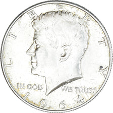 Moneta, Stati Uniti, Kennedy Half Dollar, Half Dollar, 1964, U.S. Mint