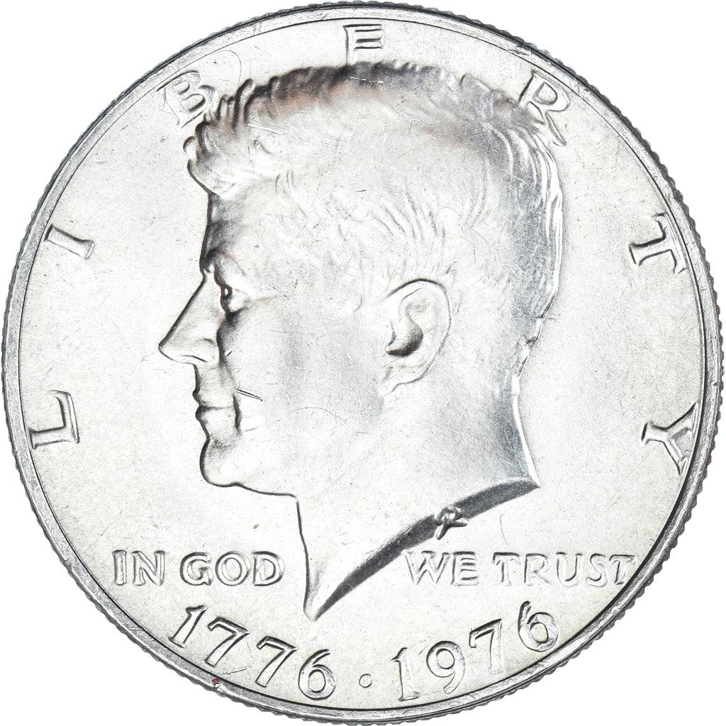 Münze, Vereinigte Staaten, Kennedy Half Dollar, Half Dollar, 1976, U.S. Mint