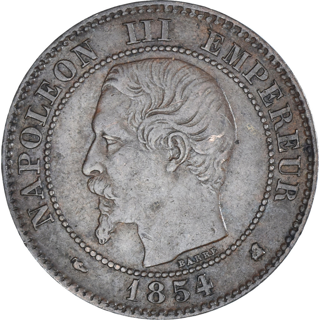 Moneta, Francja, Napoleon III, Napoléon III, 2 Centimes, 1854, Bordeaux