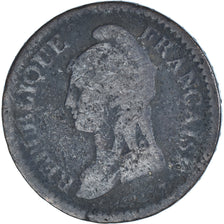 Moneda, Francia, Dupré, Decime, 1800, Strasbourg, BC, Bronce, KM:644.4
