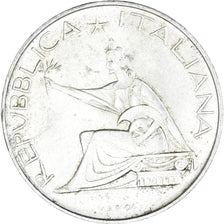Coin, Italy, 500 Lire, 1961, Rome, AU(50-53), Silver, KM:99