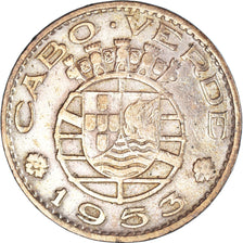 Coin, Cape Verde, Escudo, 1953, EF(40-45), Bronze, KM:8