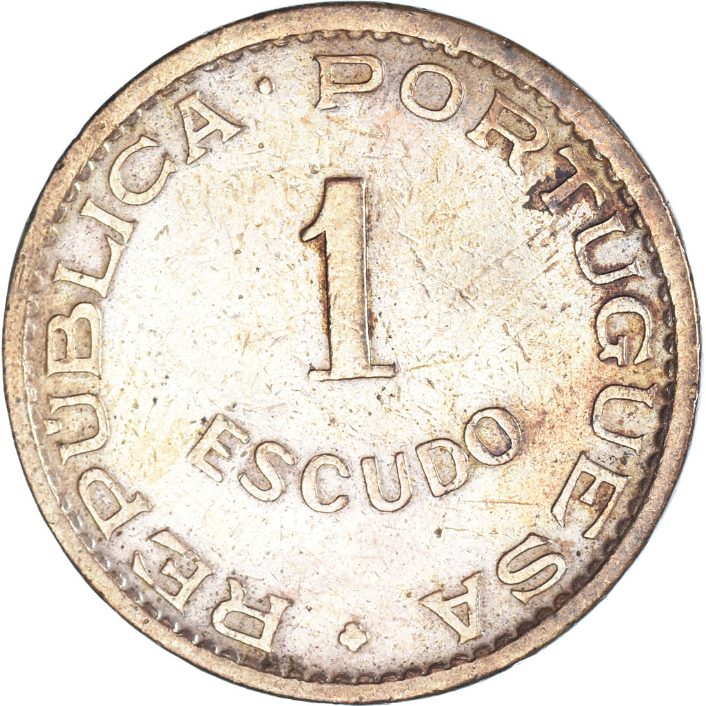 Coin, Cape Verde, Escudo, 1953, EF(40-45), Bronze, KM:8
