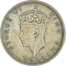 Münze, Southern Rhodesia, George VI, 1/2 Crown, 1947, SS, Kupfer-Nickel, KM:15b
