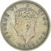 Münze, Southern Rhodesia, George VI, 1/2 Crown, 1947, SS, Kupfer-Nickel, KM:15b