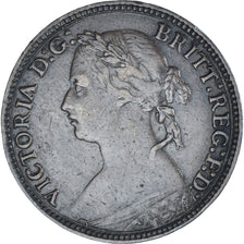 Münze, Großbritannien, Victoria, Farthing, 1874, SS, Bronze, KM:753