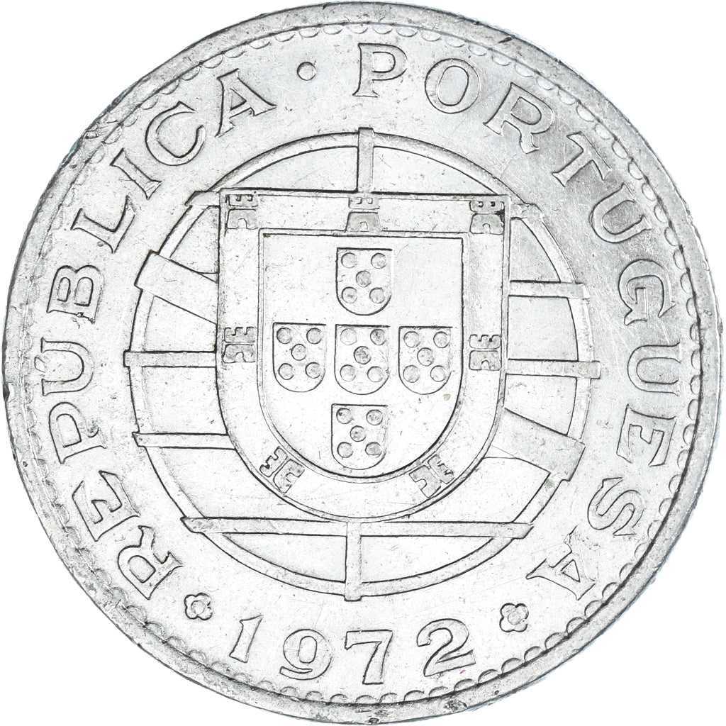 Monnaie, Mozambique, 20 Escudos, 1972, TTB+, Nickel, KM:87