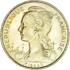Münze, Komoren, 20 Francs, 1964, Paris, UNZ, Aluminum-Bronze, KM:8