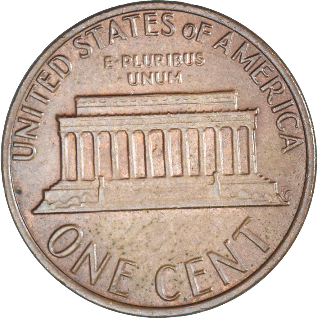 Monnaie, États-Unis, Lincoln Cent, Cent, 1980, U.S. Mint, Philadelphie, TTB