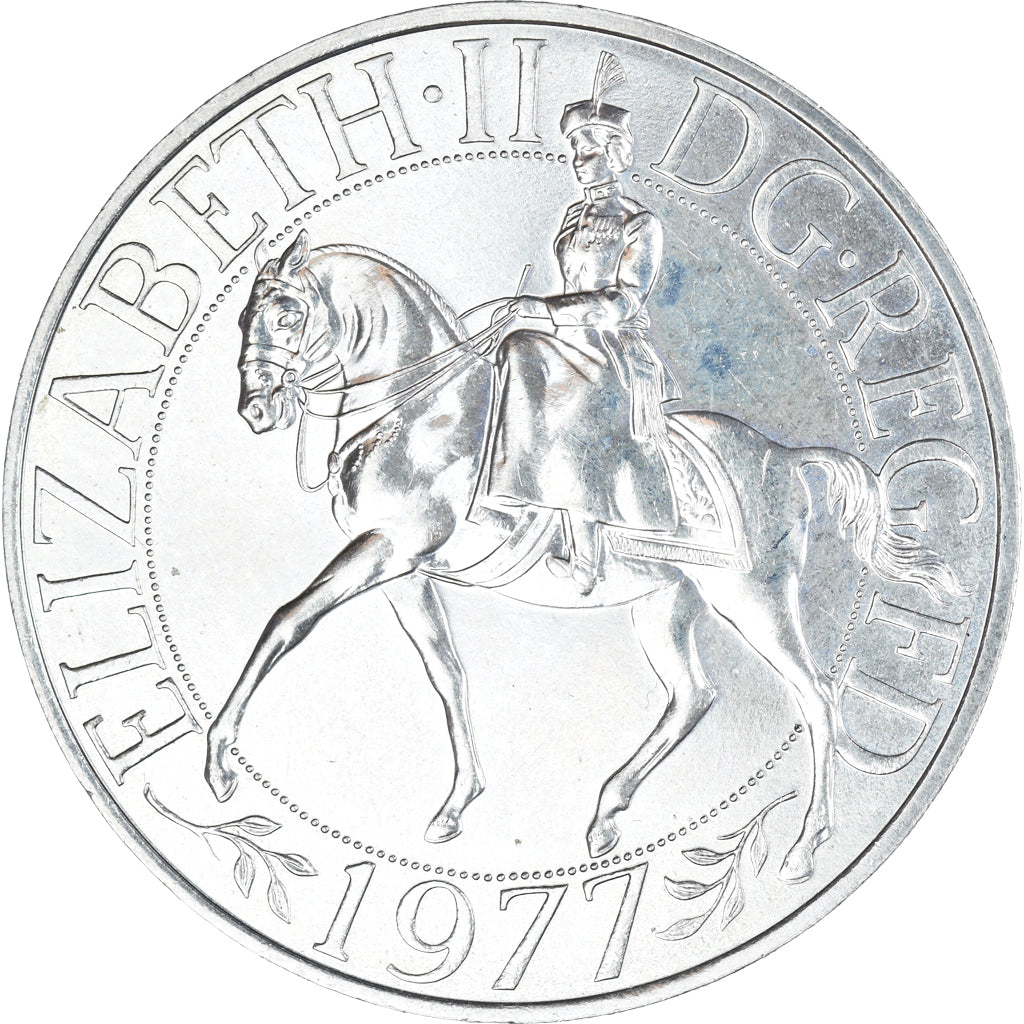Moneta, Wielka Brytania, Elizabeth II, 25 New Pence, 1977, AU(55-58)