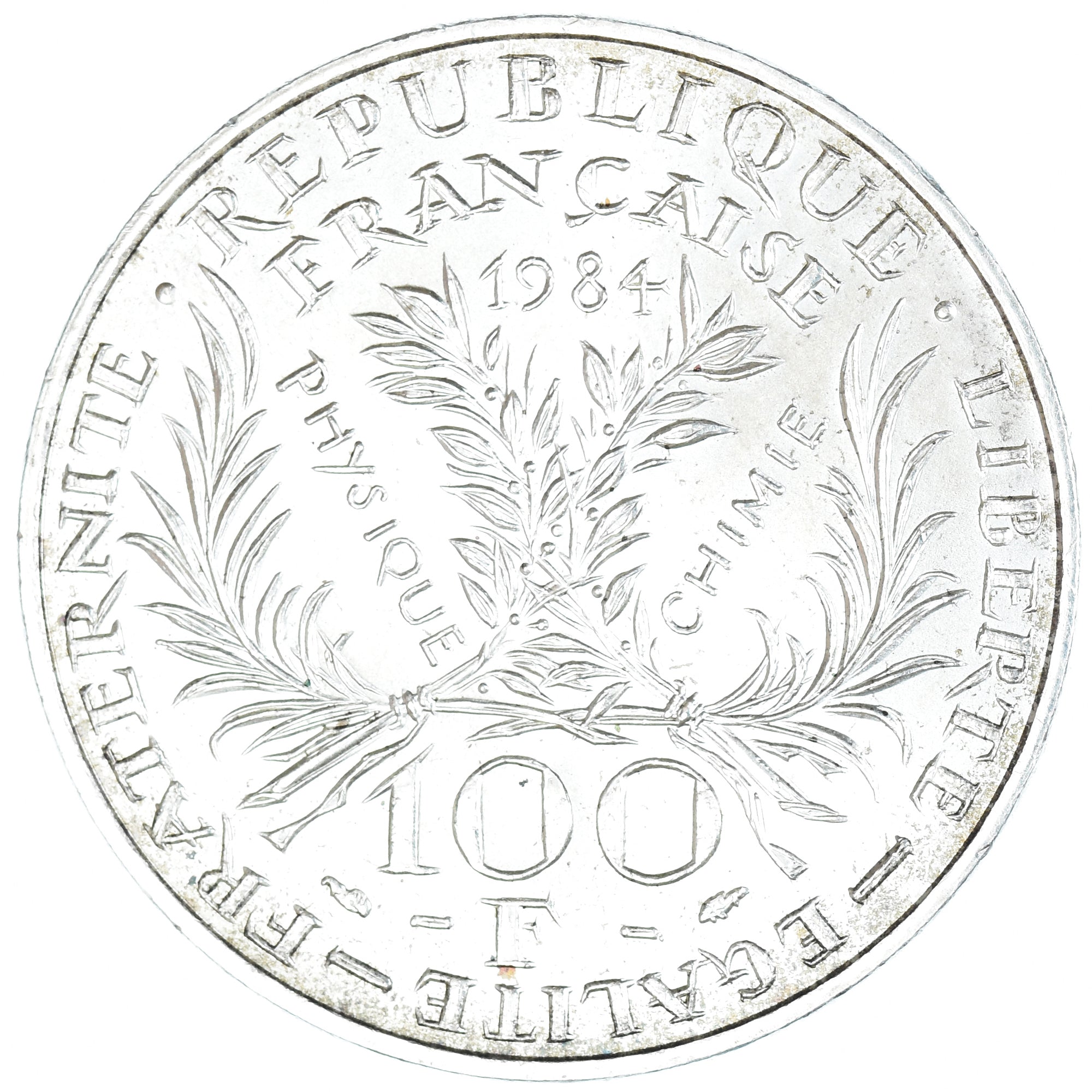 Munten, Frankrijk, 100 Francs, 1984, UNC-, Zilver, Gadoury:899