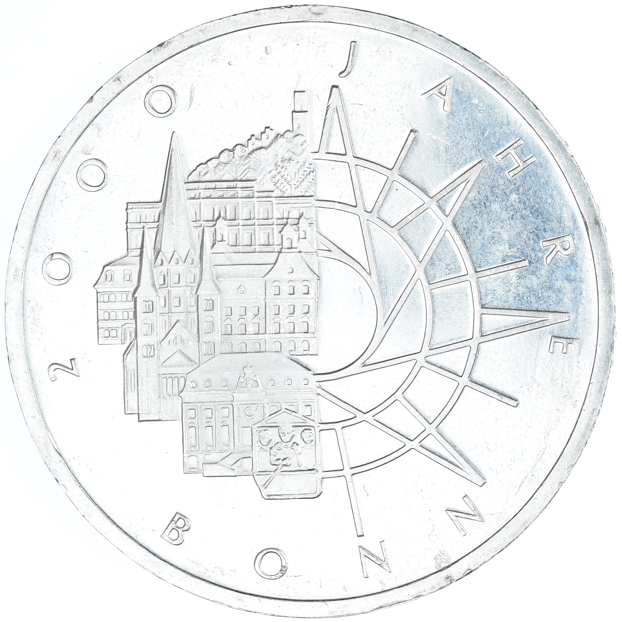 Moeda, ALEMANHA - REPÚBLICA FEDERAL, 10 Mark, 1989, Munich, Germany, AU(55-58)