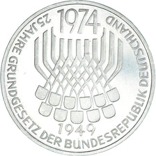 Coin, GERMANY - FEDERAL REPUBLIC, 5 Mark, 1974, Stuttgart, Germany, MS(63)