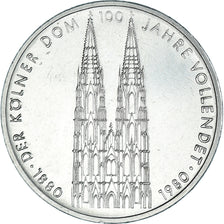 Coin, GERMANY - FEDERAL REPUBLIC, 5 Mark, 1980, Stuttgart, Germany, EF(40-45)